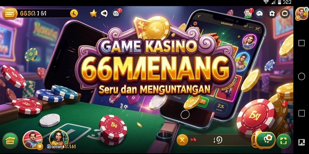Tampilan gameplay seru dalam 66MENANG yang menghadirkan pengalaman Kasino menyenangkan.