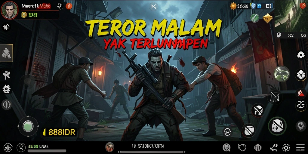 Gameplay menyeramkan di dunia <strong>888IDR</strong> dengan efek visual menakutkan.