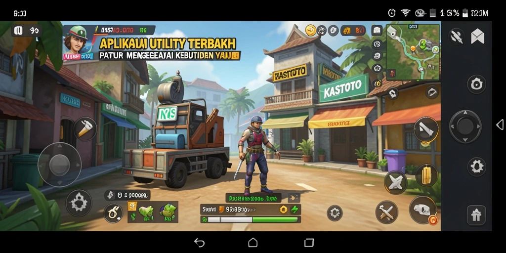 Tampilan antarmuka KASTOTO yang menarik dan fungsional.