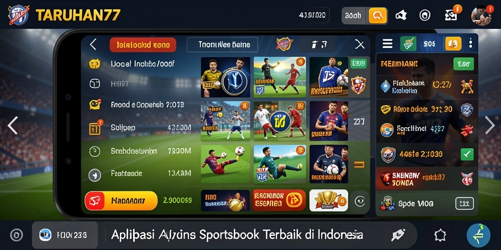 Tampilan gameplay TARUHAN77 yang menarik dan interaktif.