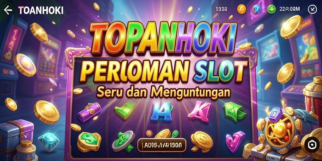 Screenshot gameplay TOPANHOKI yang menampilkan suasana Slot yang mendebarkan.
