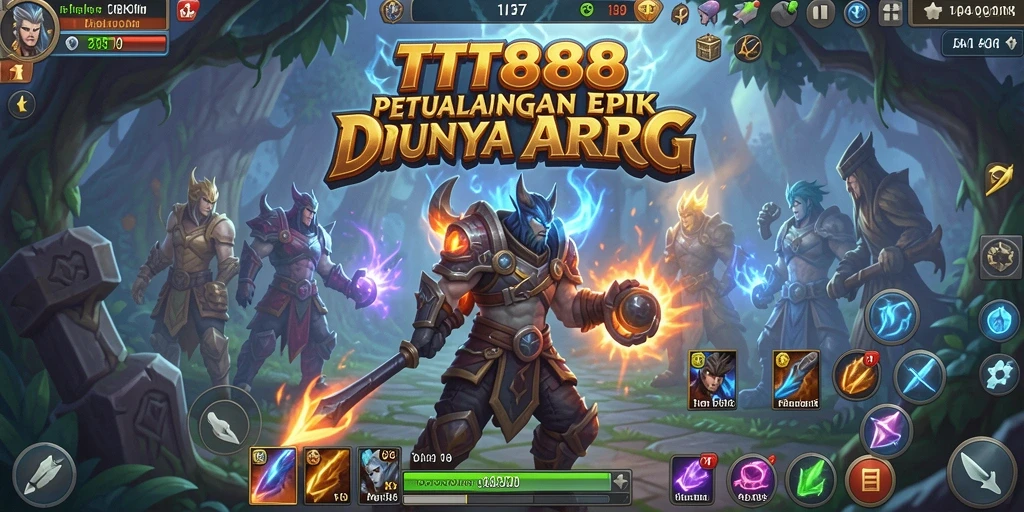 Gameplay TTT888 yang epik dan seru dalam dunia ARPG.