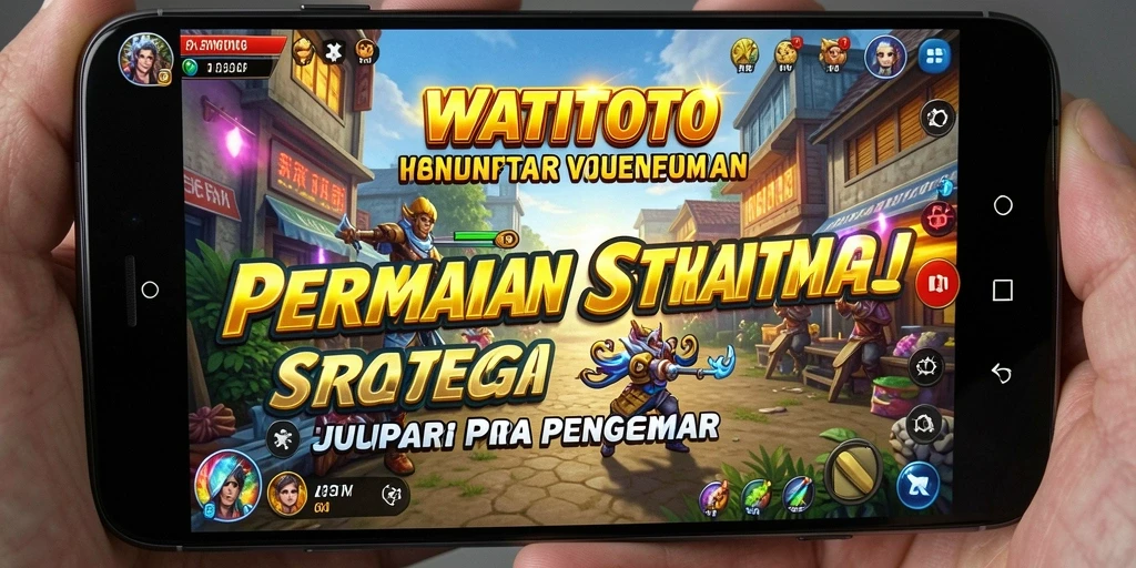 Screenshot gameplay WATITOTO yang menampilkan strategi mendebarkan.
